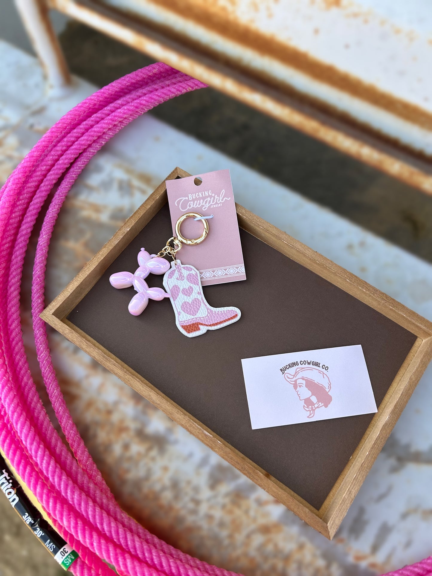 Cowgirl Boot Purse Charm