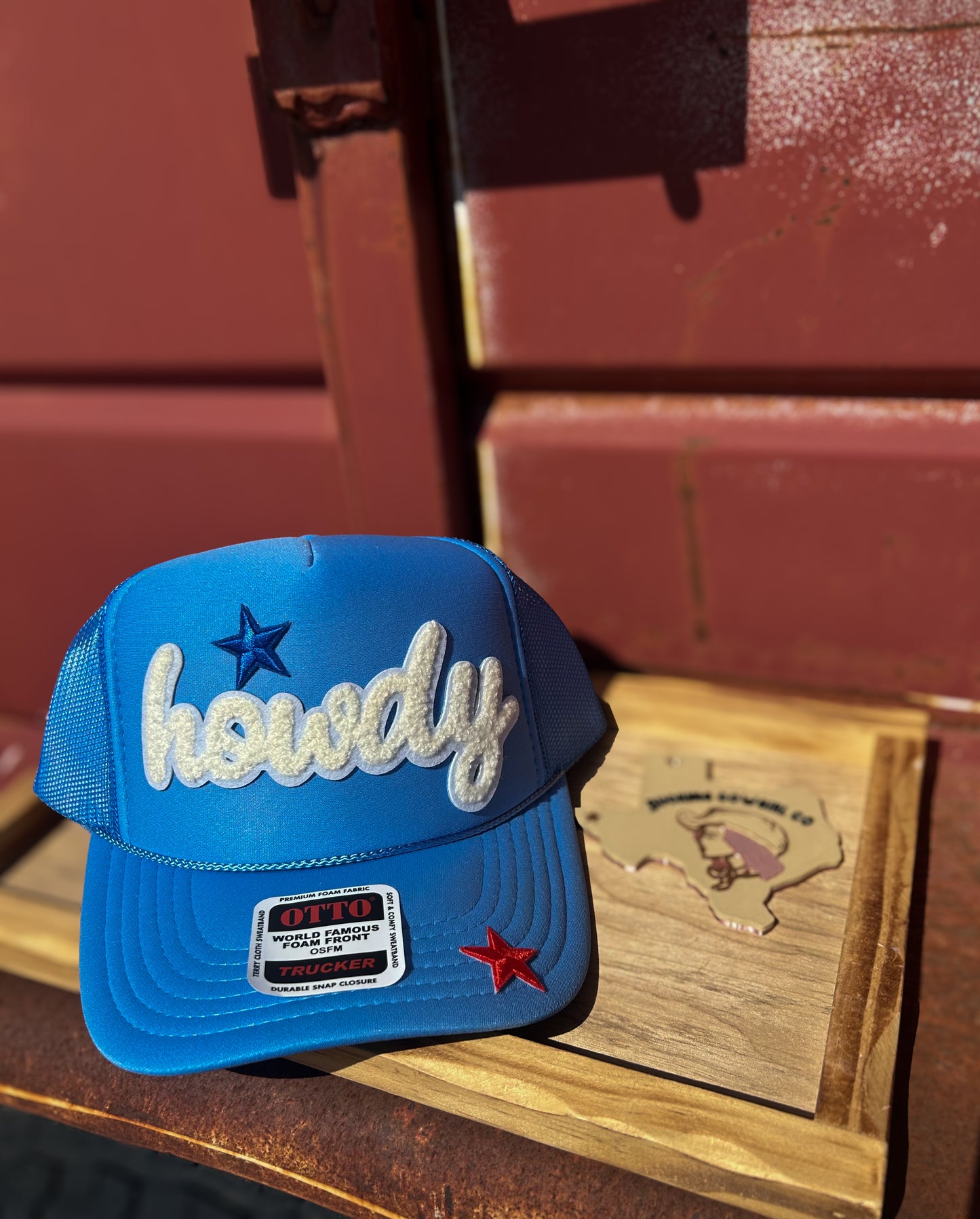 Red, White, and Howdy Cap