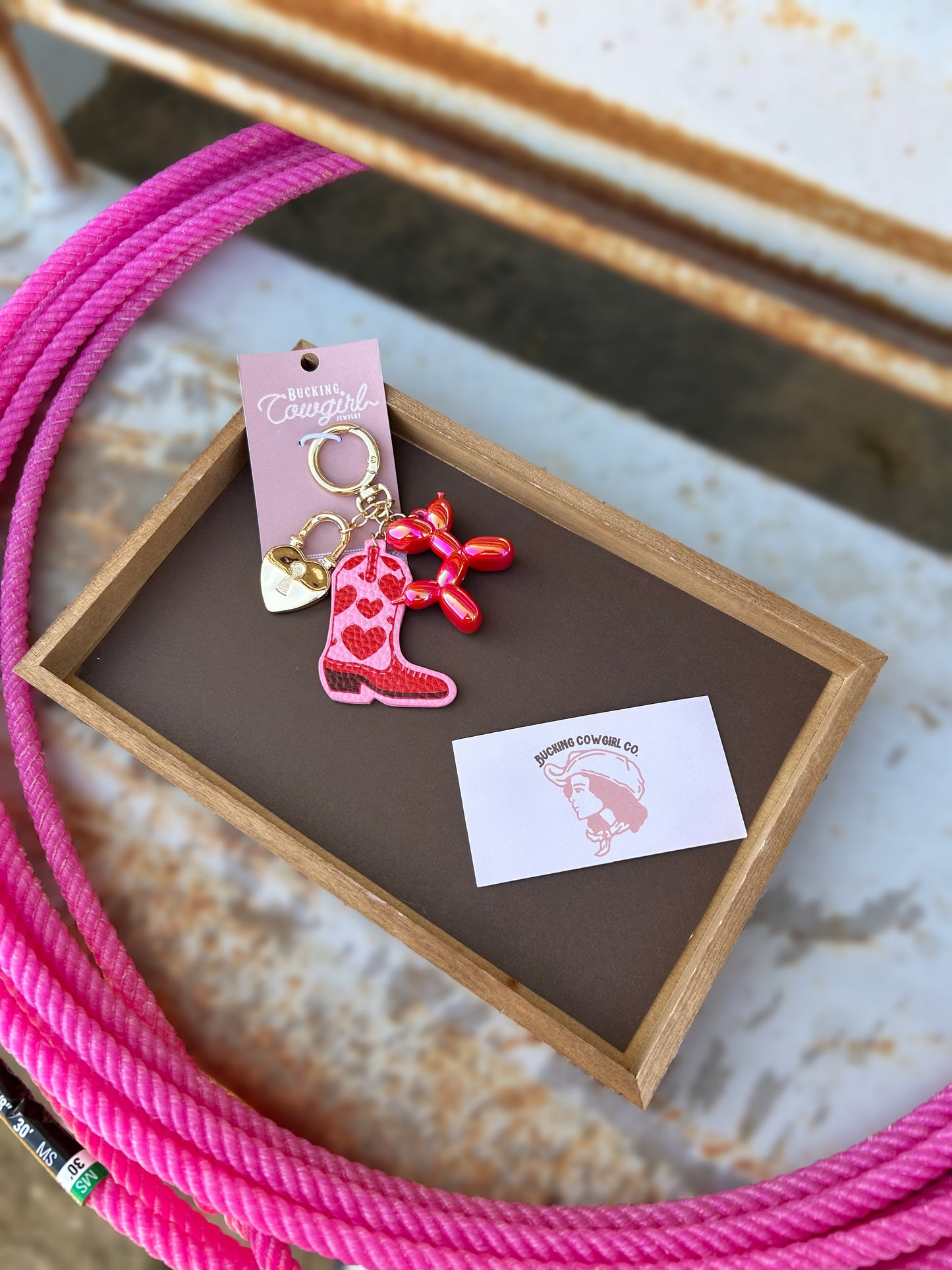 Cowgirl Boot Purse Charm