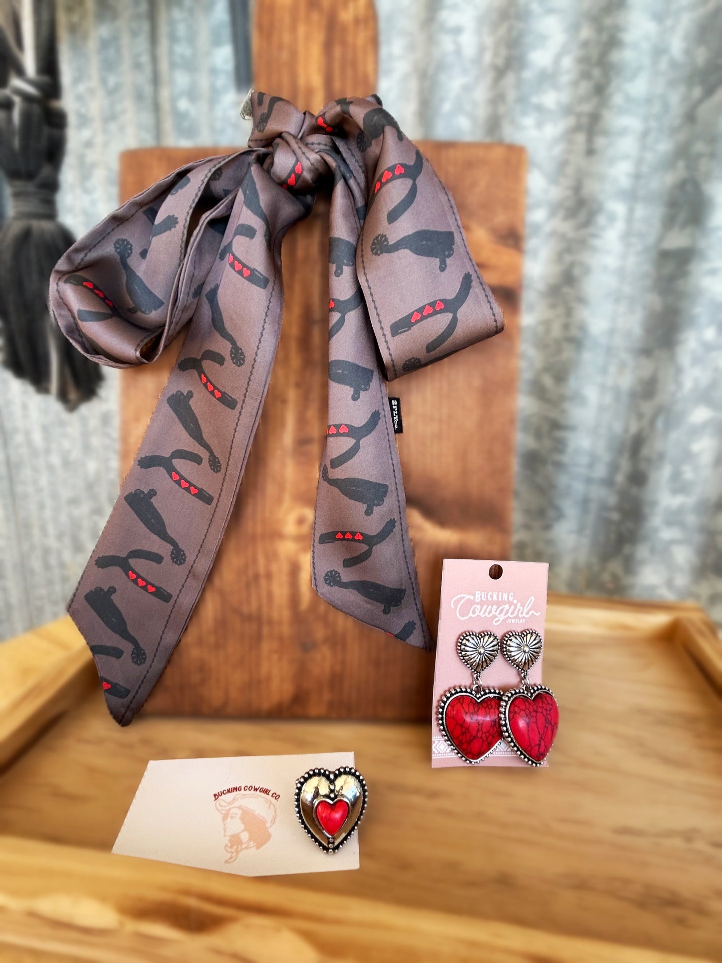 High Noon Hearts Twilly