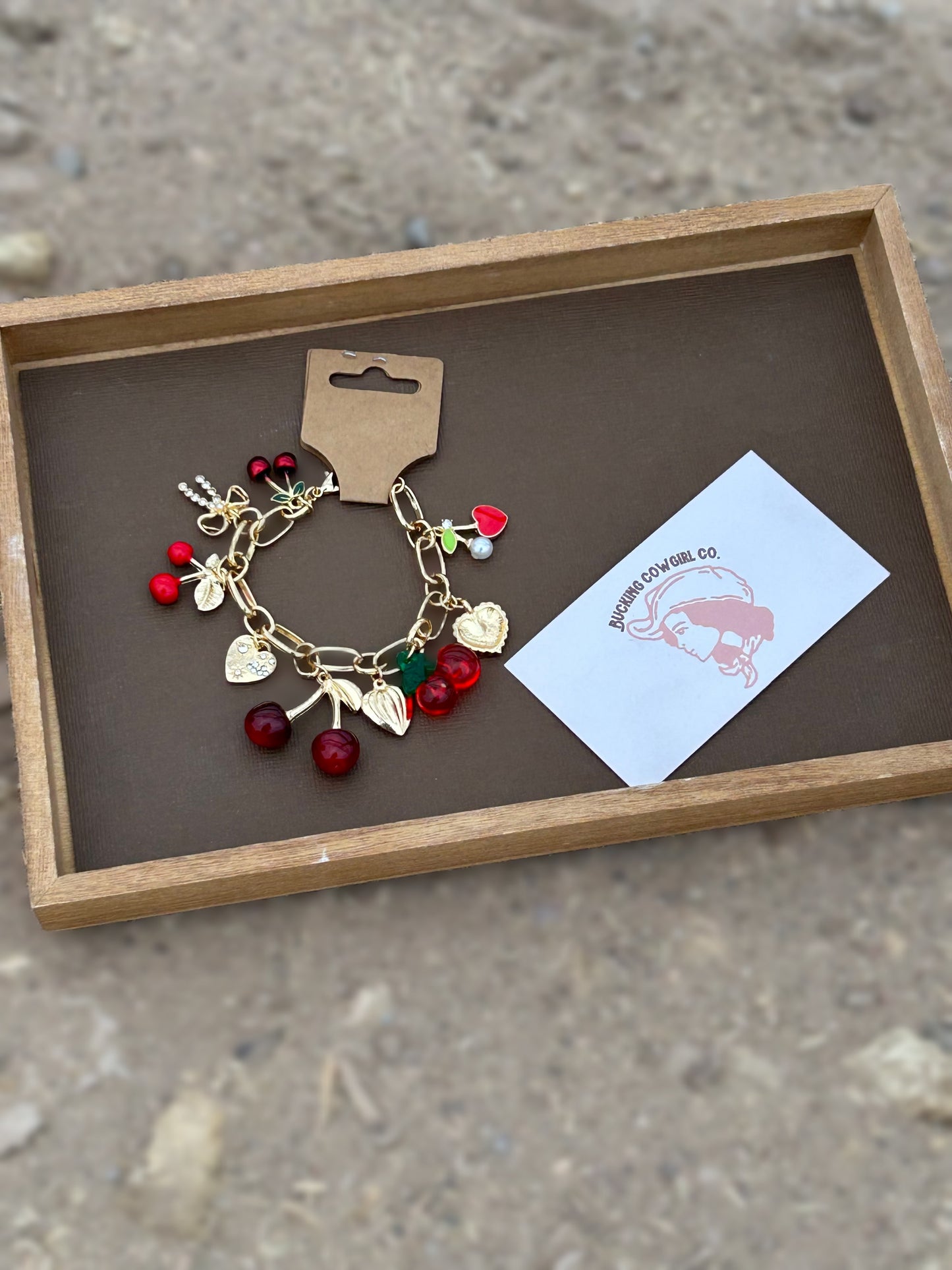 Cherry Charm Bracelet