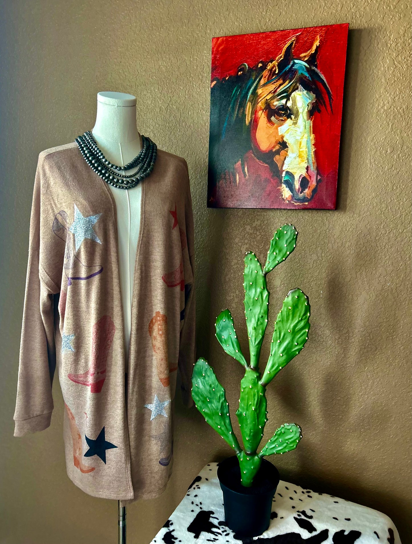 Stars N Boots Cardigan