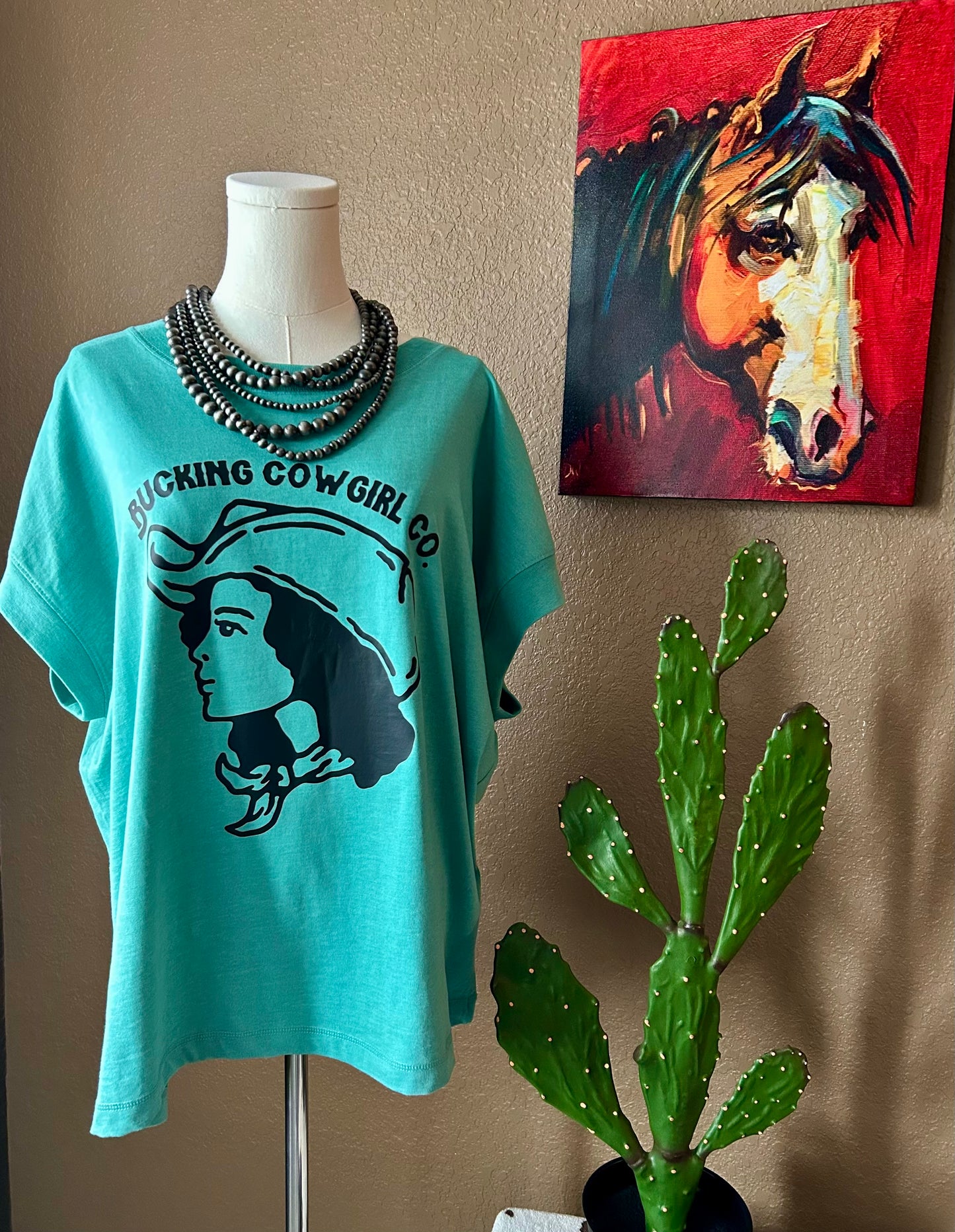 Bucking Cowgirl Co Shirt