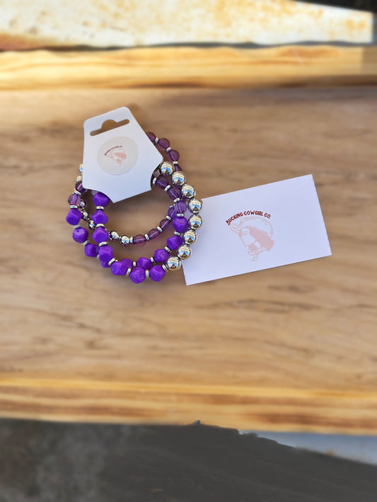 Purple Braclet