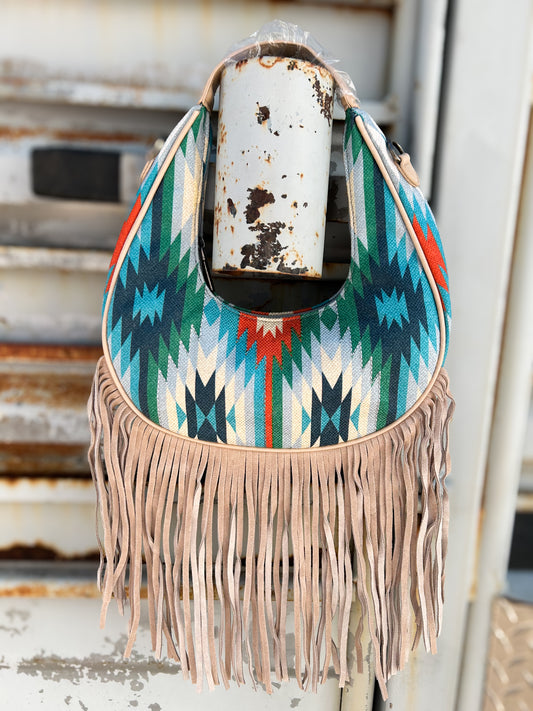 Aztec in Blue