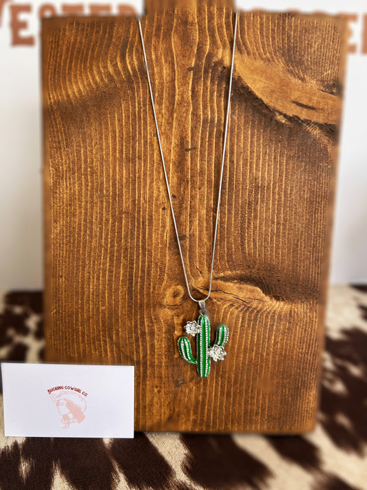 Cactus Necklace
