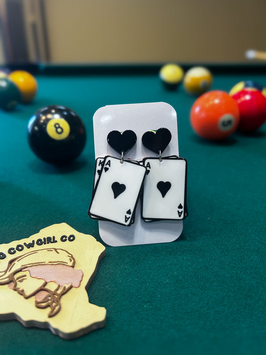 Blackjack Earrings