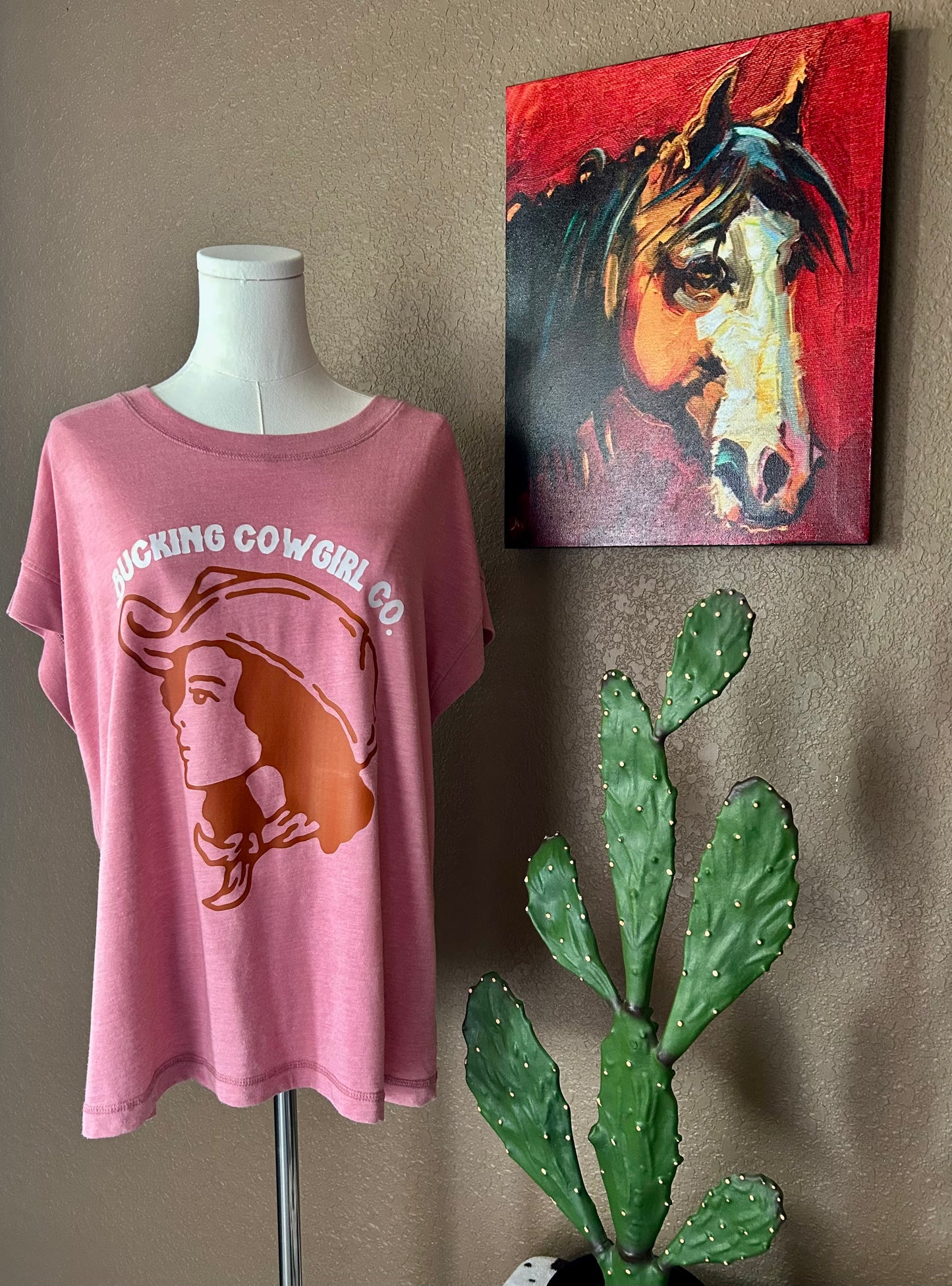 Bucking Cowgirl Co Shirt