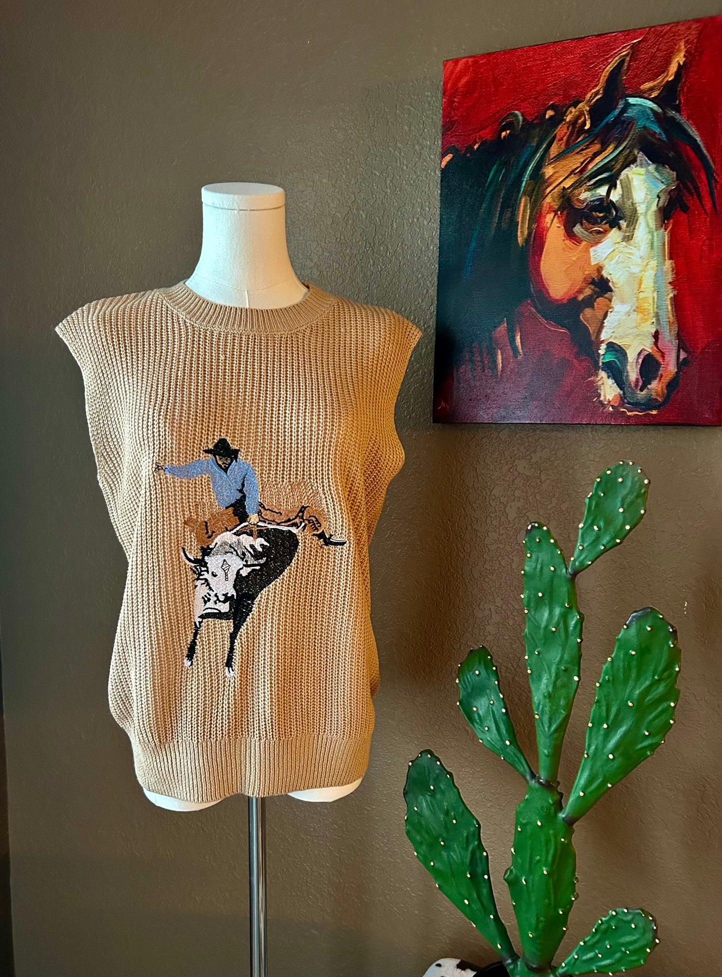 The Bucking Sleeveless Vest